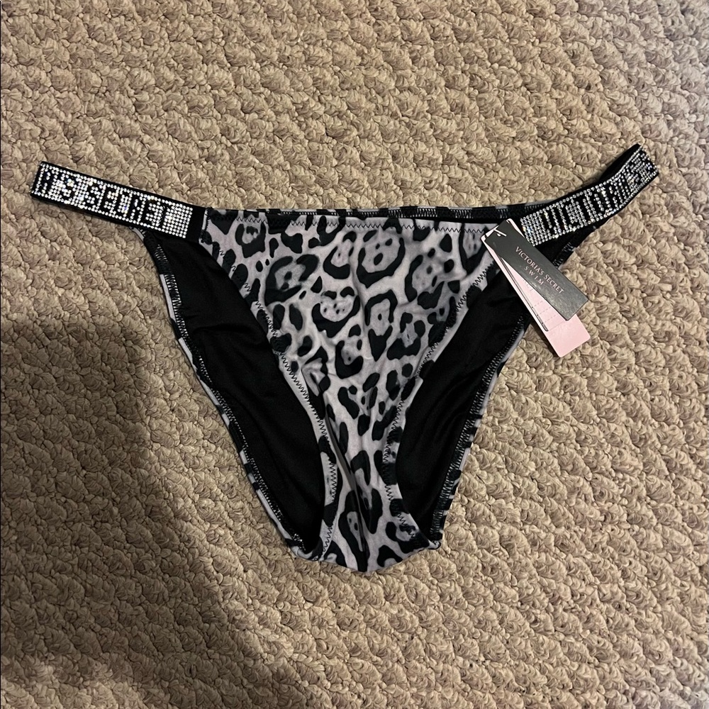 VS cheetah leopard print swim bikini bottoms